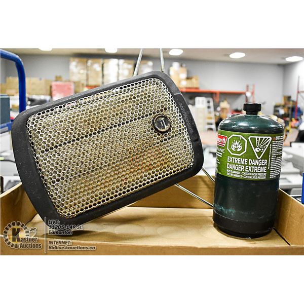 CAMPING HEATER PROPANE WITH TANK