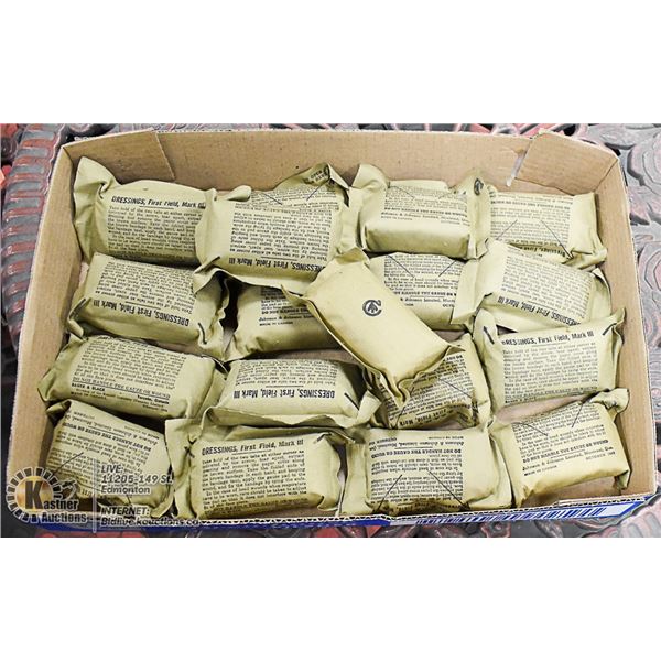 FIELD DRESSINGS MARK III 1944 FLAT