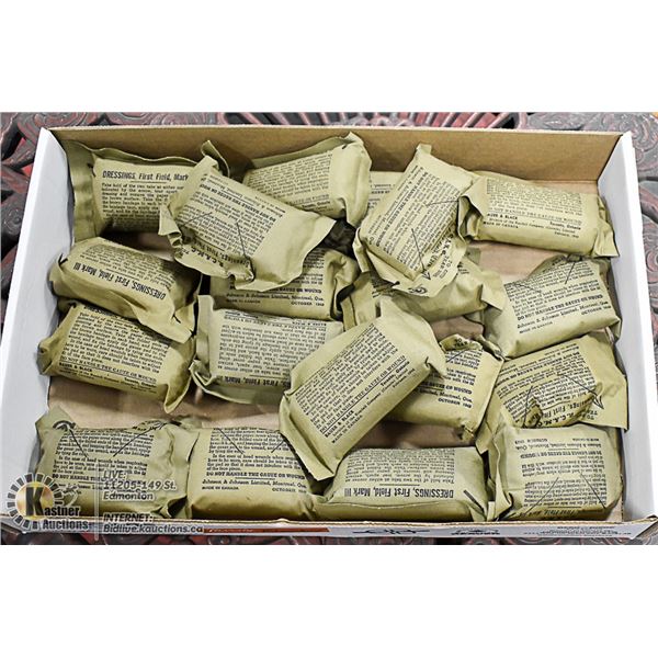 FIELD DRESSINGS MARK III 1944 FLAT