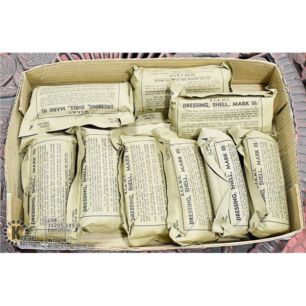 MILITARY DRESSING, SHELL, MARK III FLAT