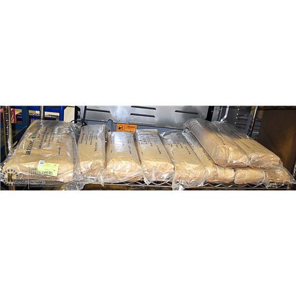 10 PACKS OF BURN DRESSING MILITARY 1956 &1953