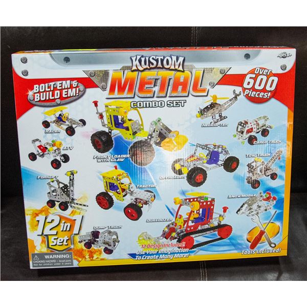 NEW CUSTOM METAL COMBO SET - OVER 600 PCS
