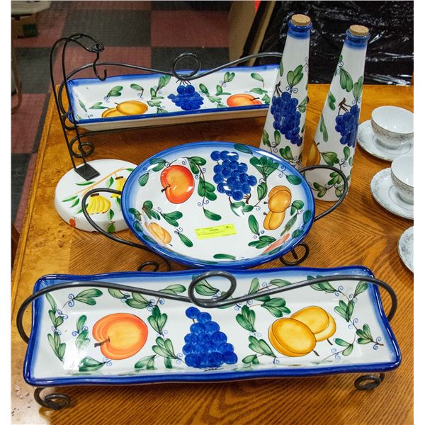 6PC SERVING KITCHEN SET