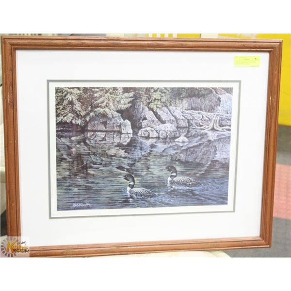 "LOW WATER REFLECTIONS" BY PAUL RANKIN, SIGNED