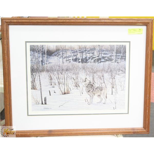 "MYSTIC CALL" BY PAUL RANKIN, SIGNED IN PENCIL