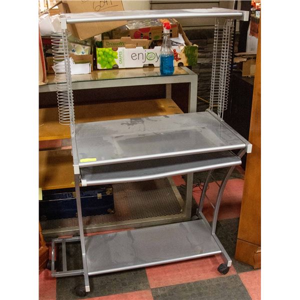 METAL COMPUTER DESK