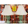 Image 1 : PAIR OF TABLE LAMPS, APPROX 25" TALL