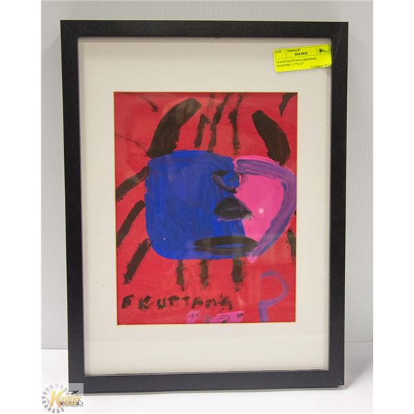 FLOYD KUPTANA ORIGINAL PAINTING  17"X 13"