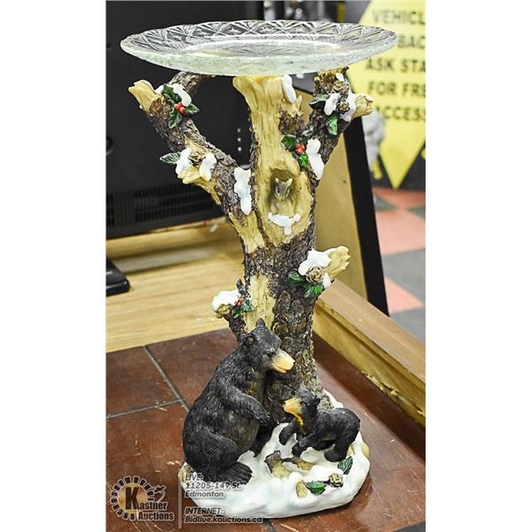 16" TALL BEAR THEMED STAND