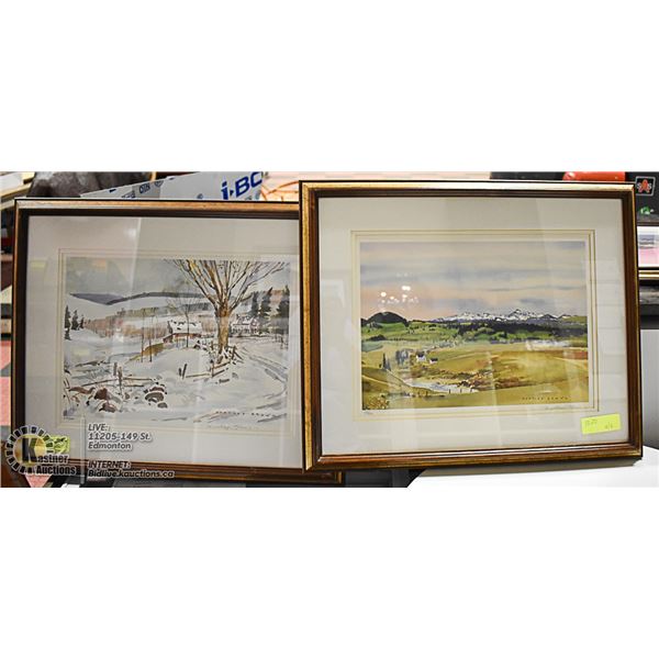 PAIR OF HUNTLEY BROWN NUMBERED LIMITED EDITION