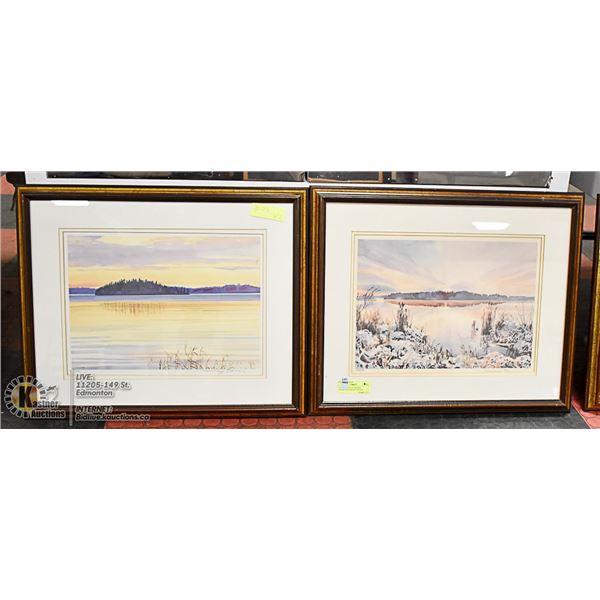 PAIR OF HUNTLEY BROWN NUMBERED LIMITED EDITION