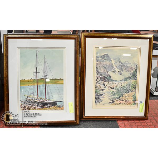 PAIR OF HUNTLEY BROWN NUMBERED LIMITED EDITION