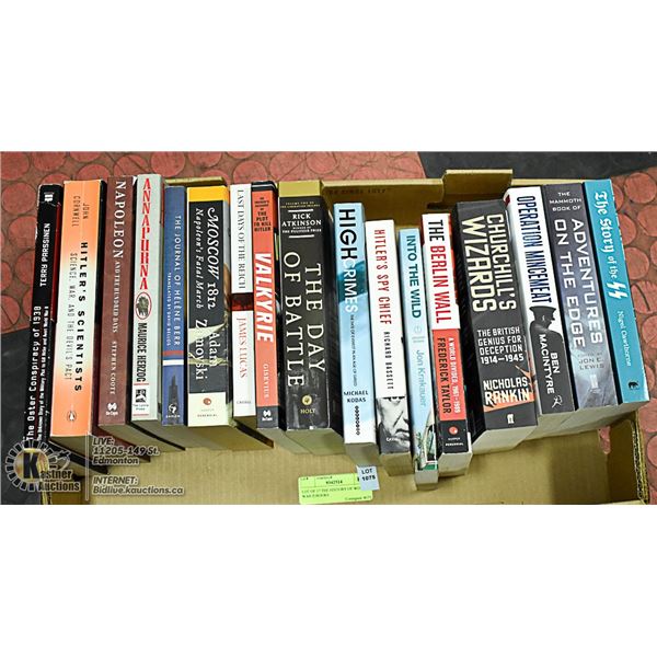 LOT OF 17 THE HISTORY OF WORLD WAR II BOOKS