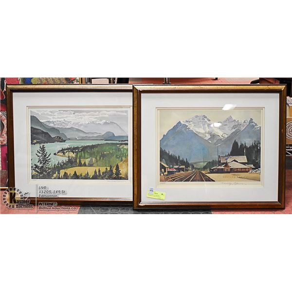 PAIR OF HUNTLEY BROWN NUMBERED LIMITED EDITION