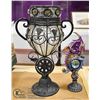 Image 1 : 14" GOTHIC STYLE GOBLET & DRAGON EYE STATUE