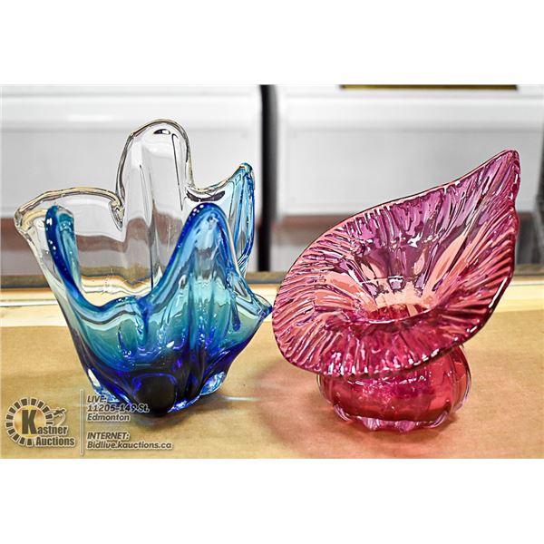 2 PIECES CHALET GLASS