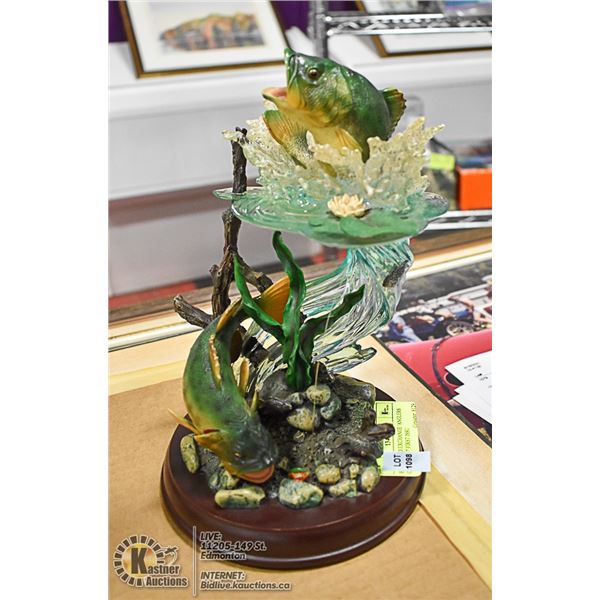 BRADFORD EXCHANGE 'ANGLERS GLORY' 9.5" FIRST