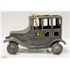 Image 1 : CAST IRON 1930'S AUTOMOBILE WITH TAGS