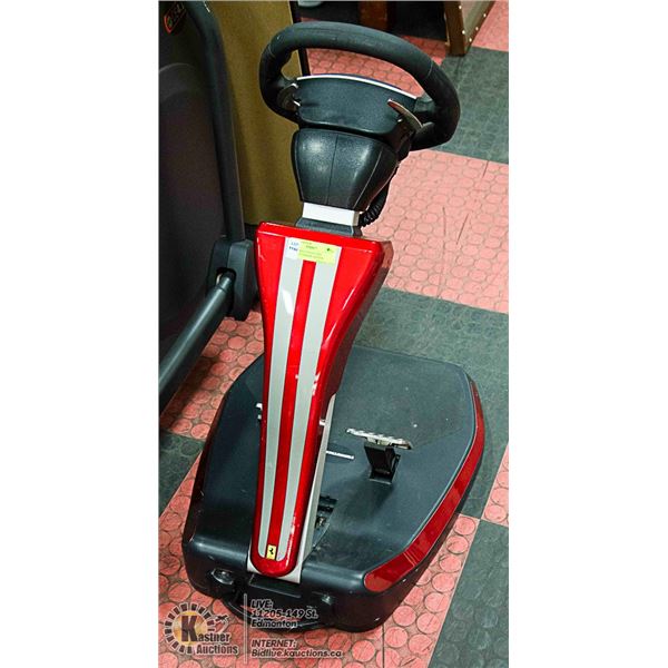 THRUSTMASTER BATTERY POWERED FERRARI DRIVING