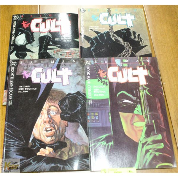 BATMAN THE CULT GRAPHIC NOVEL SET, ISSUES 1-4