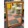 Image 1 : GOLDEN FRAMED MIRROR, 28 X 41