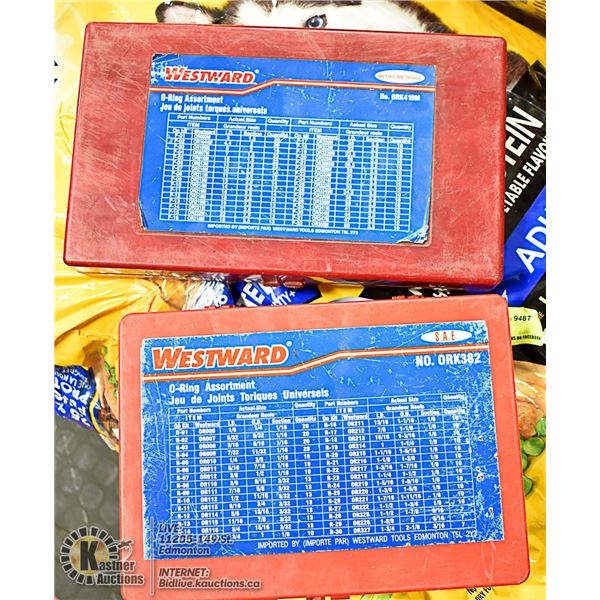 LOT OF 2 ASSORTED O-RING KITS