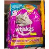 Image 1 : 2 BAGS OF WHISKAS CAT FOOD 9.1KG PER BAG