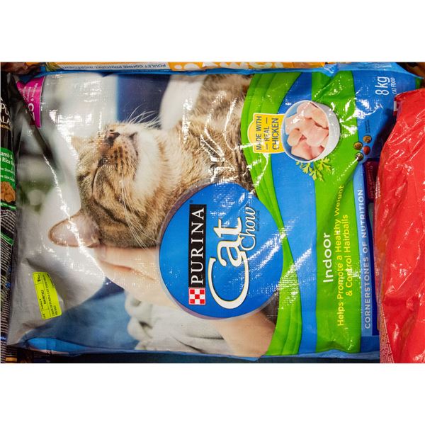 2 BAGS OF PURINA CAT FOOD 8KGS PER BAG