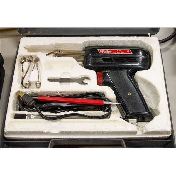WELLER 8200 SOLDER GUN IN CASE