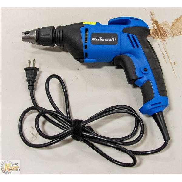 MASTERCRAFT DRYWALL SCREWDRIVER & ELECTRIC DRILL