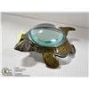 Image 1 : BRASS TURTLE TABLE MAGNIFYING GLASS