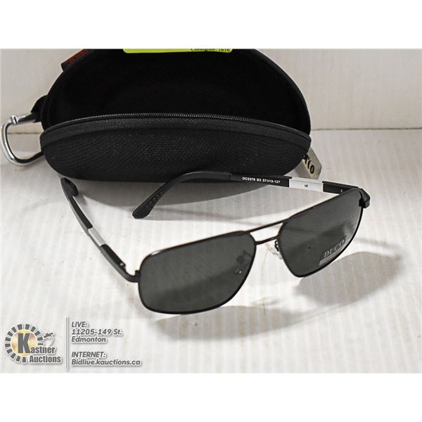 AUTHENTIC DUCO BLACK AVIATOR SUNGLASSES WITH