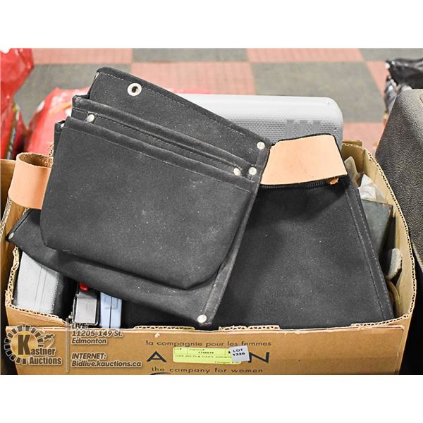 TOOL BELTS & TOOLS- ASSORTED