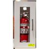 Image 1 : FIRE EXTINGUISER IN WALL MOUNTING METAL CASE