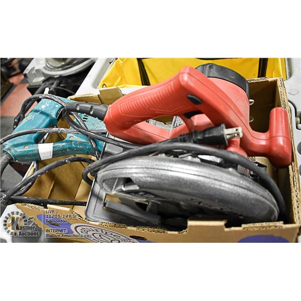 MAKITA SAWZALL WITH SKIL CIRCULAR SAW