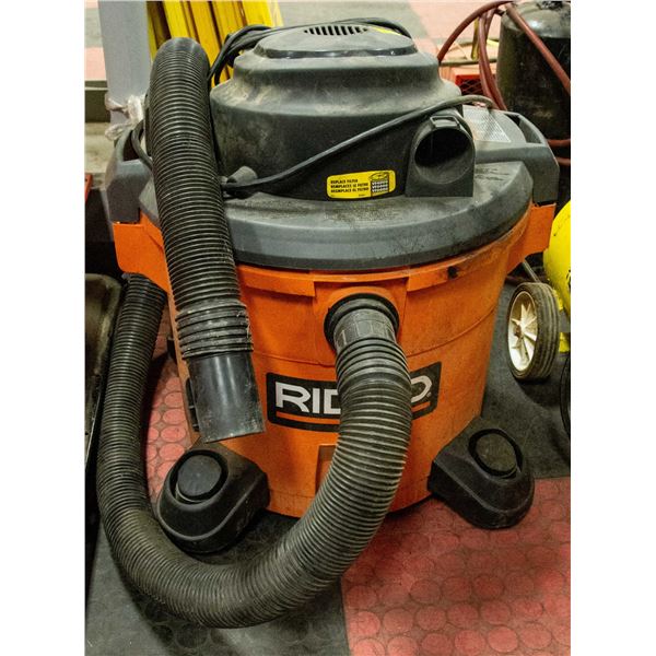 ORANGE RIGID WET/DRY VACUUM
