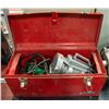 Image 1 : TOOLBOX WITH LEISTER HEAT GUN AND ANOTHER LEISTER