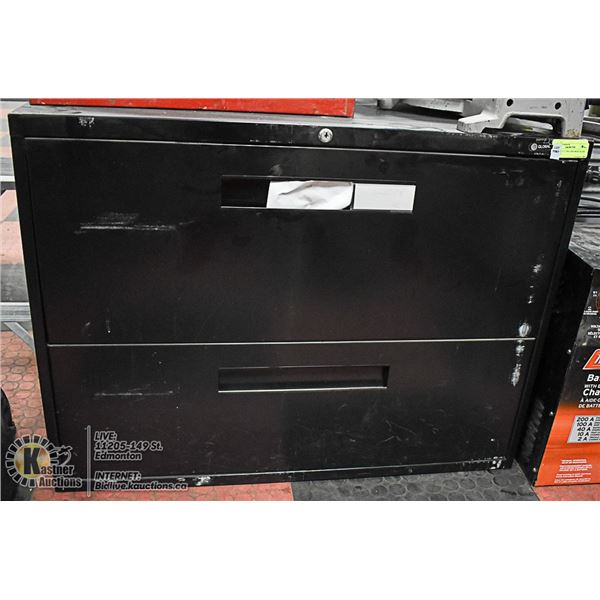 36 X 18 X 27.5 TWO DRAWER FILING CABINET