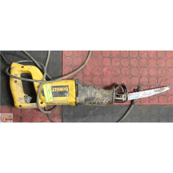 DEWALT CORDED SAWZALL CUTTER