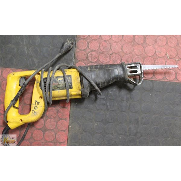 DEWALT CORDED SAWZALL CUTTER