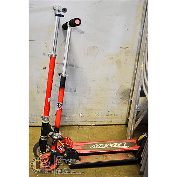 2 SCOOTERS
