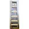 Image 1 : 6FT ALUMINUM STEP LADDER WITH TOOL TRAY