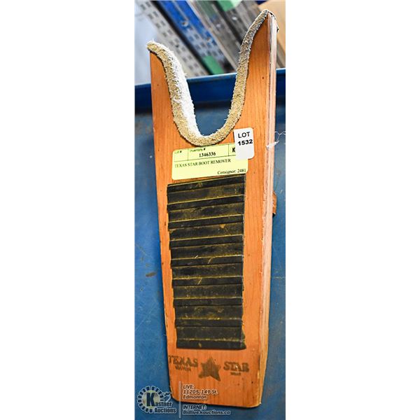 TEXAS STAR BOOT REMOVER
