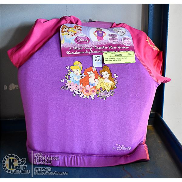 NEW DISNEY 2 PIECE FLOAT TRAINER SWIMSUIT 3+