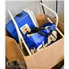 Image 1 : LARGE BOX  OF ASSORTED ITEMS INCLUDES: CARRY