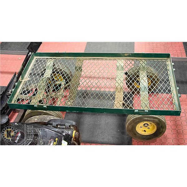 METAL GARDEN CART