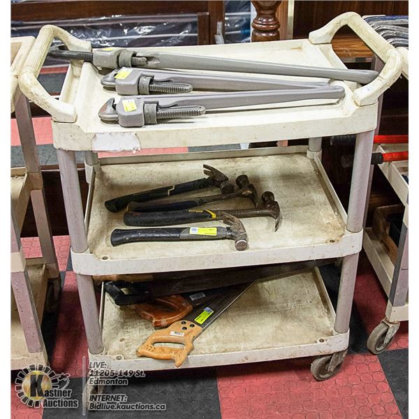 RUBBERMAID INVENTORY CART