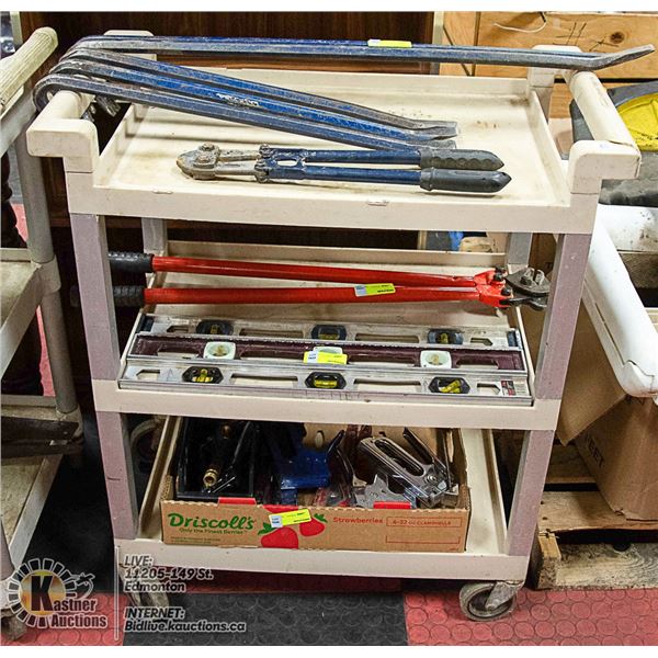 RUBBERMAID INVENTORY CART