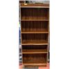 Image 1 : BROWN 6FT BOOKCASE