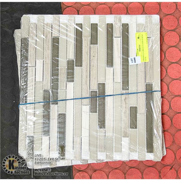 4 MODELLO GRIGIO INTERLOCKING TILES